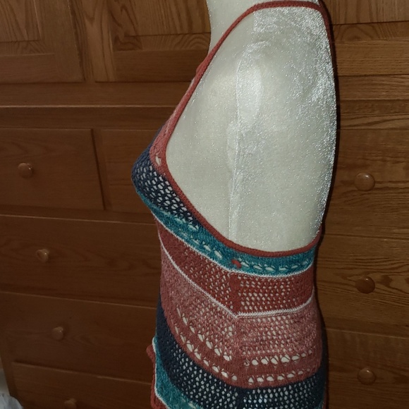 NWOT American Eagle unique Crochet Tank top - Picture 3 of 8